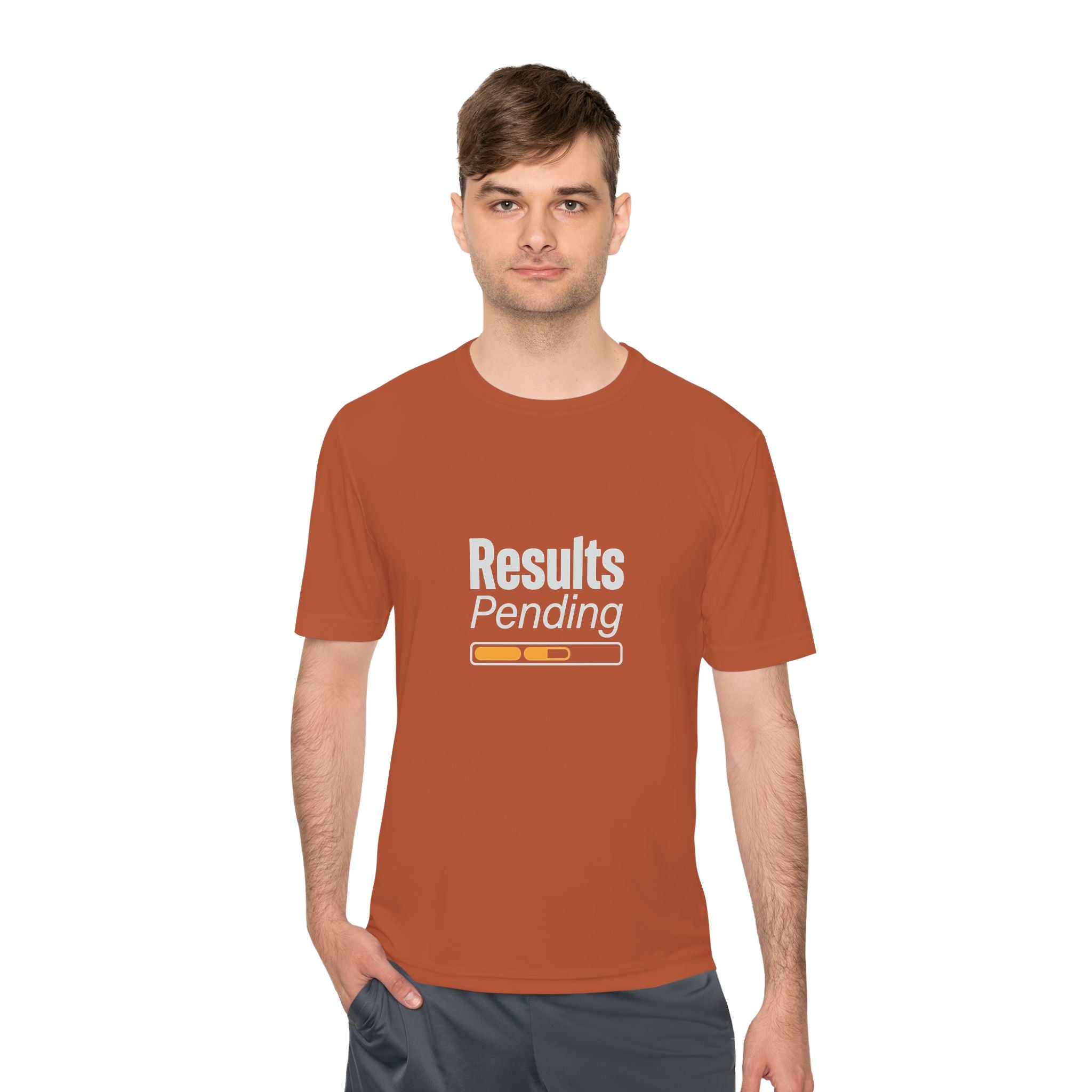 Results Pending Unisex Moisture Wicking Tee