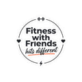 Fitness With Friends Kiss-Cut Stickers