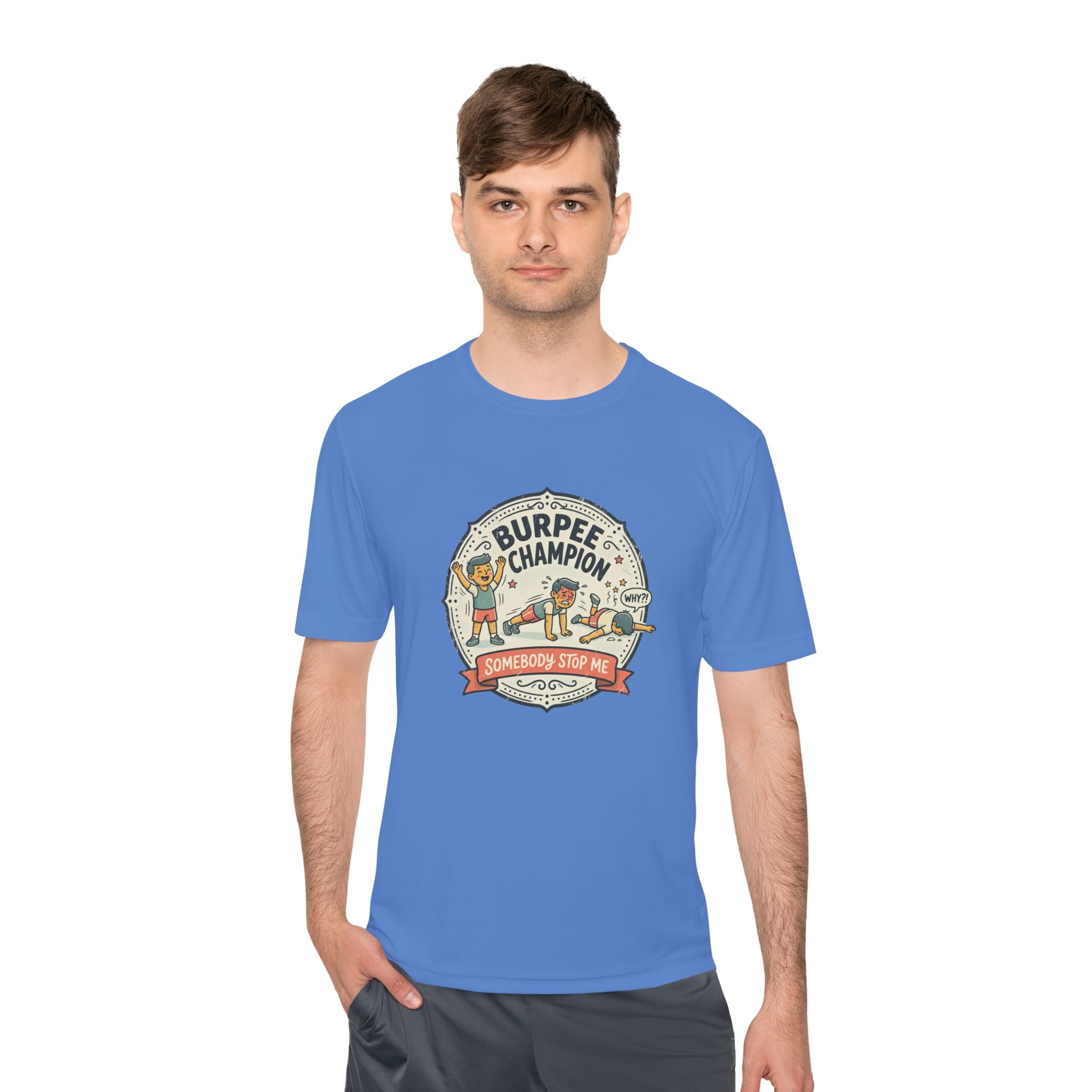 Burpee Champion Unisex Moisture Wicking Tee