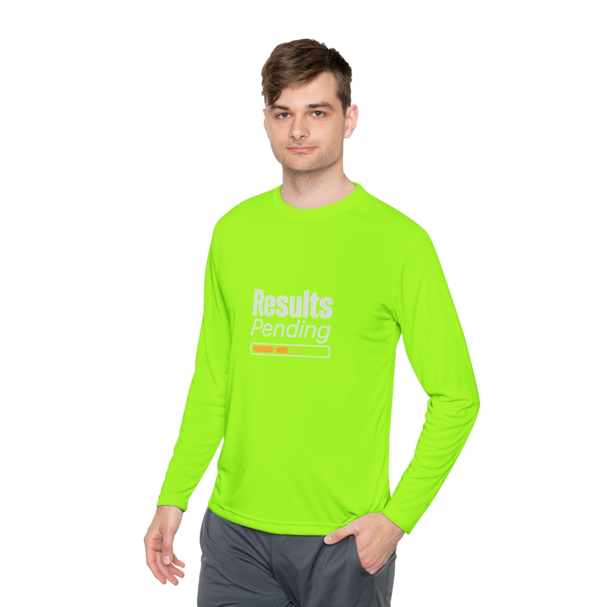 Results Pending Unisex Lightweight Long Sleeve Tee