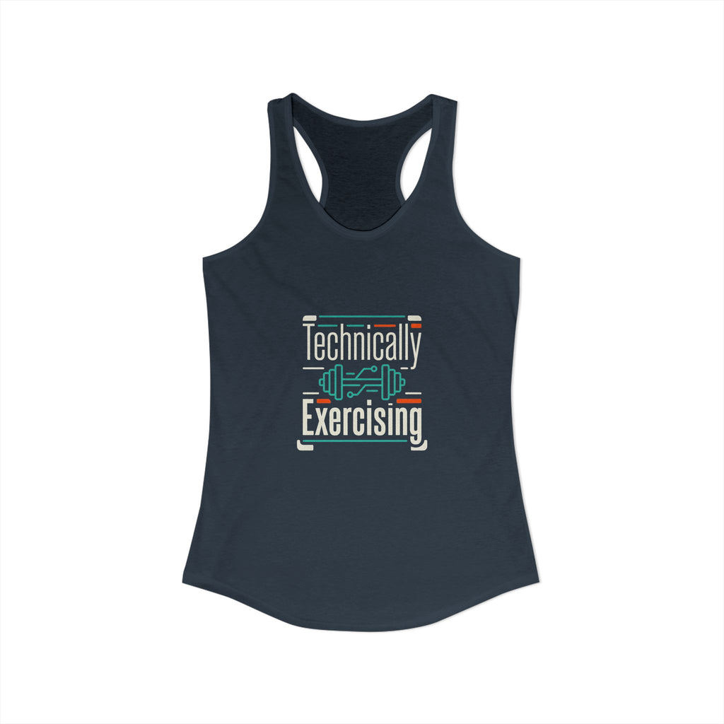 Technically Exercising Women's Ideal Racerback Tank