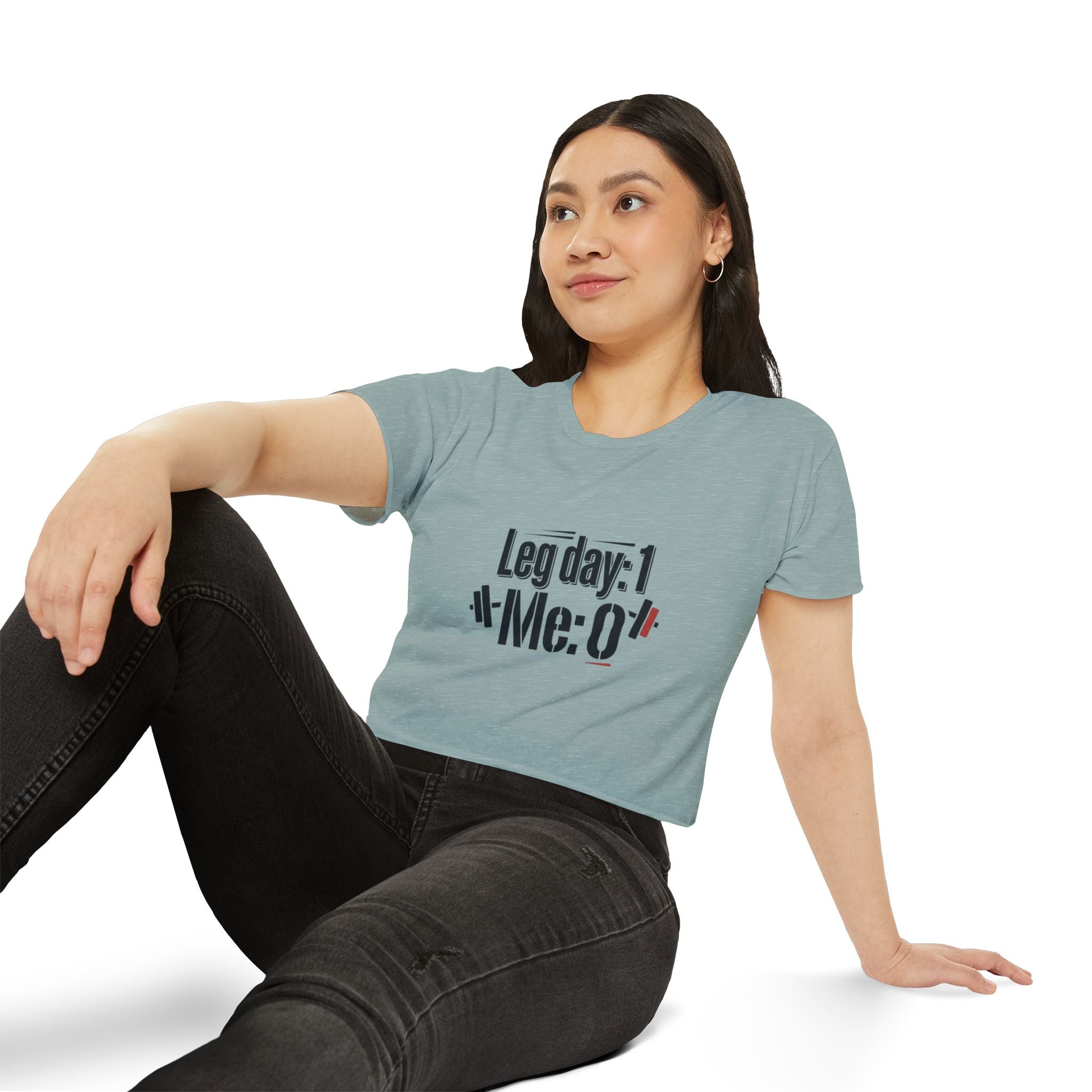 Leg Day Women's Festival Crop Top