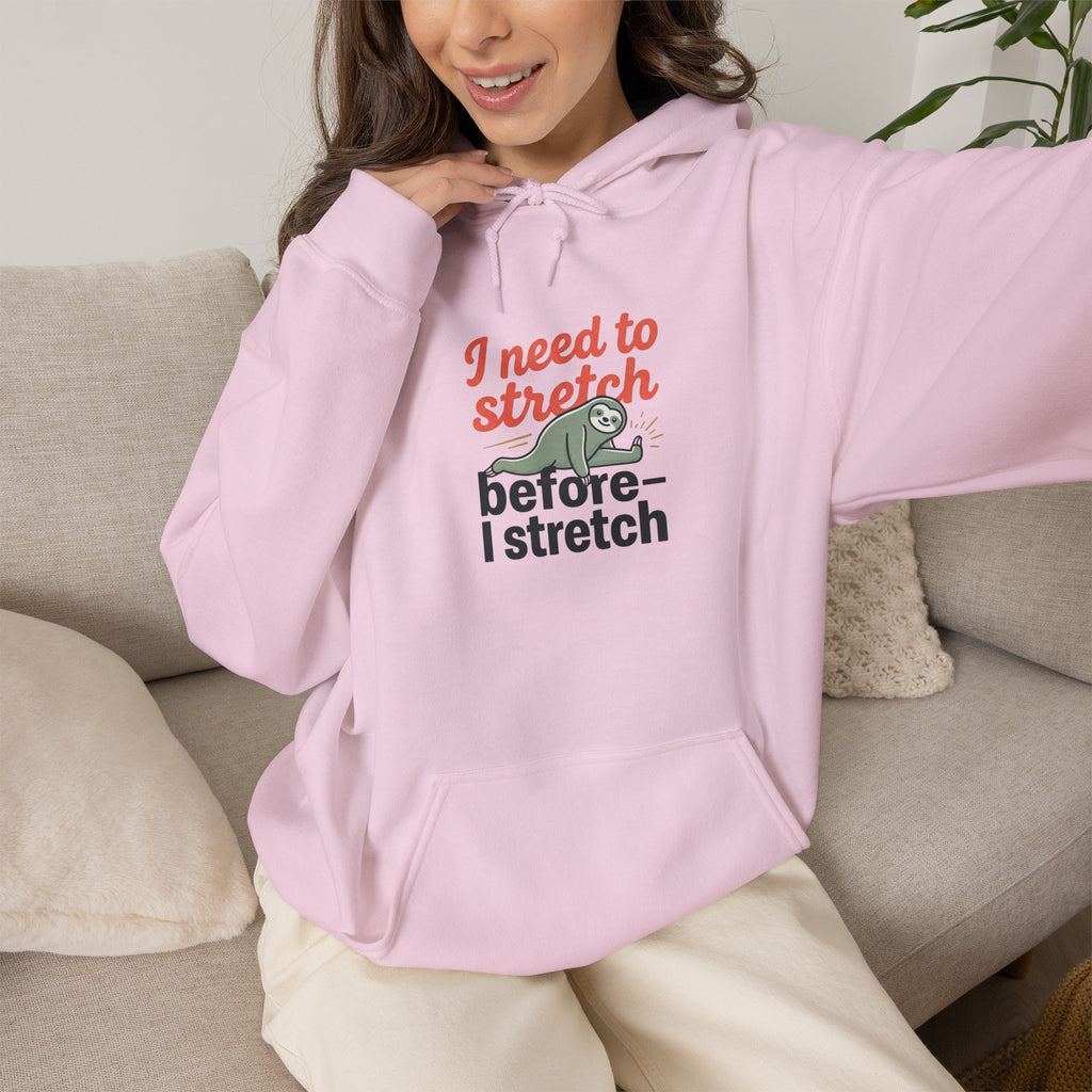 I Need to Stretch Unisex Heavy Blend™ Hooded Sweatshirt