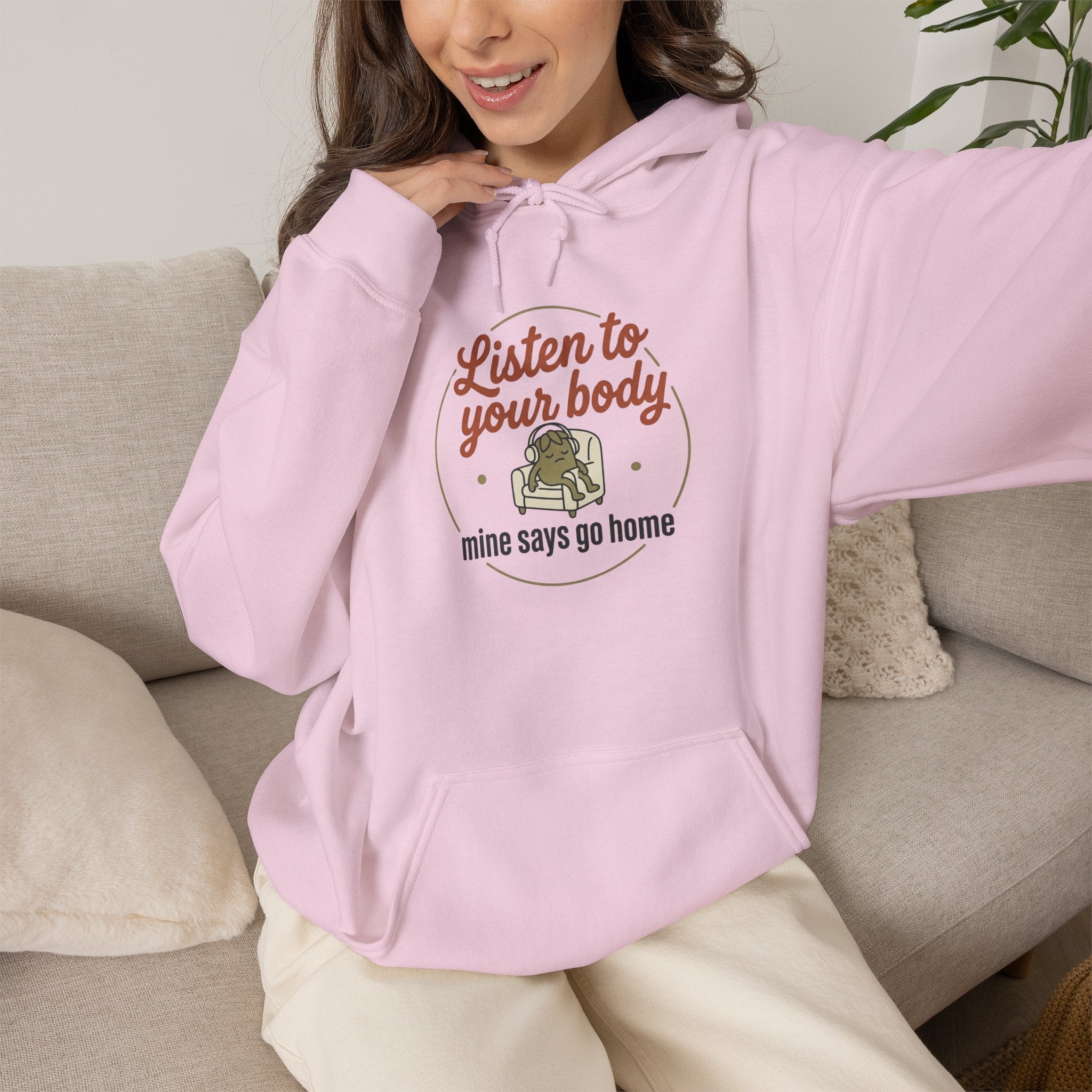 Listen to Your Body Unisex Heavy Blend™ Hooded Sweatshirt